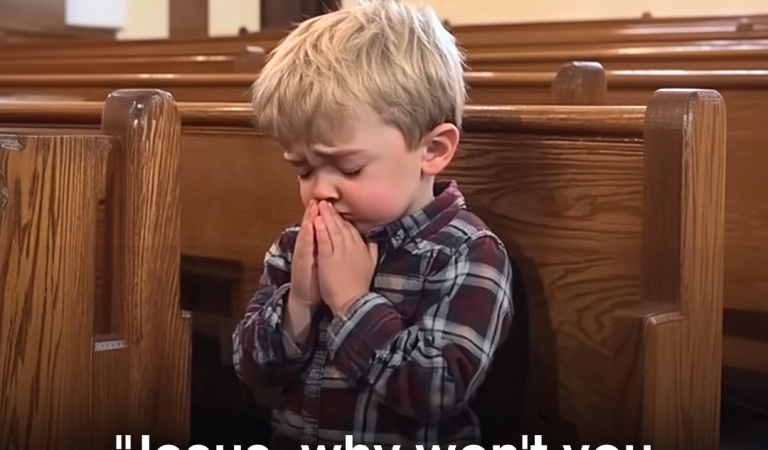 Little Orphan Prays in Church for Mom to Come for Him: “I Just Want a Mommy”