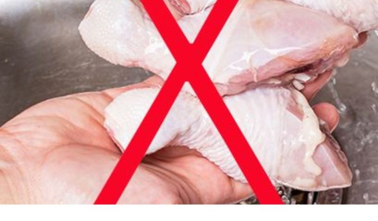 Here’s Why You Should Never Wash Chicken Before Cooking It